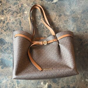 Michael Kors Signature Brown Tote